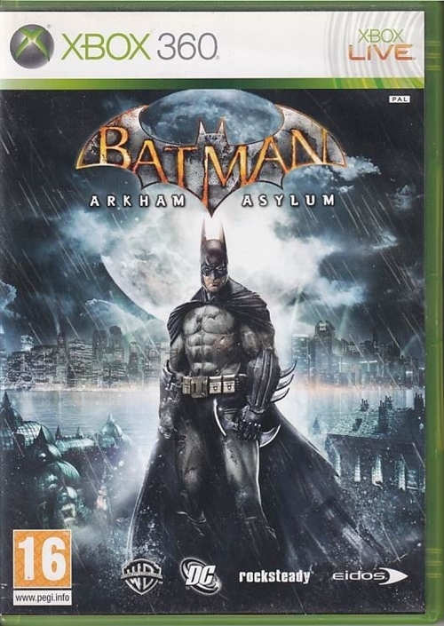 Batman Arkham Asylum - XBOX 360 (B Grade) (Genbrug)